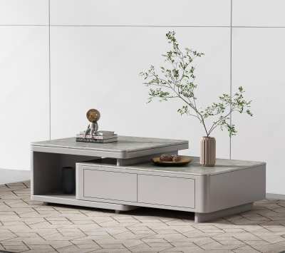 现代茶几3D模型下载